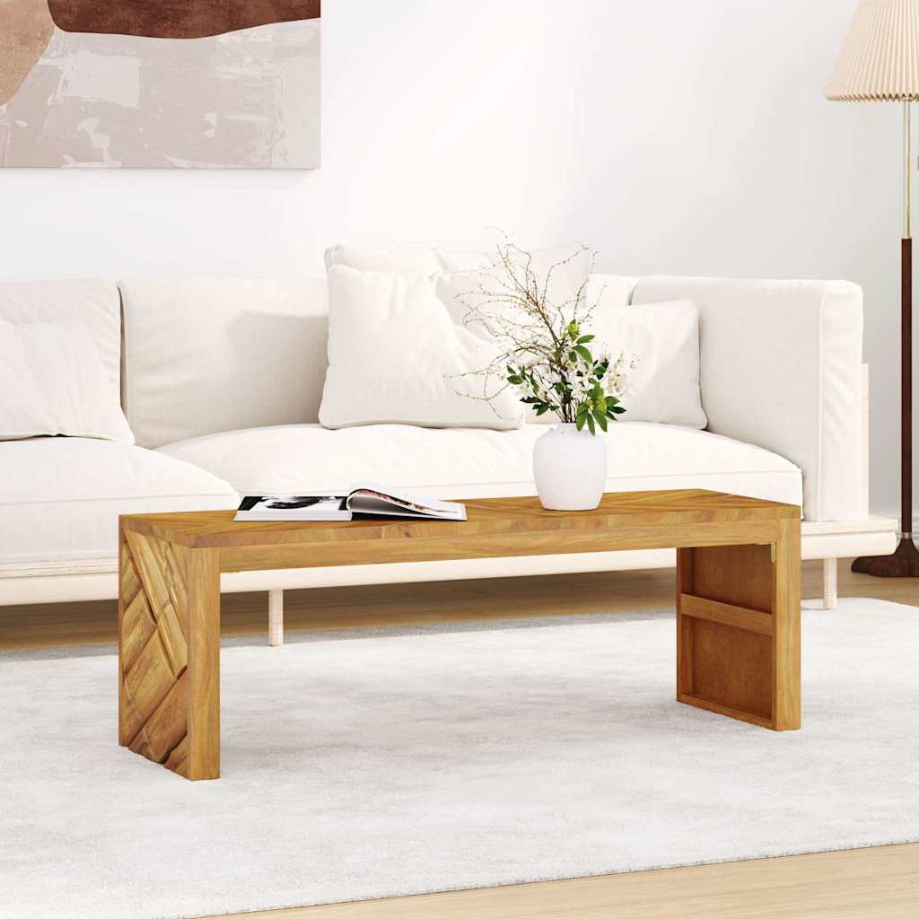 Konferenční Stolek 110X35X38 Cm Masivní Teakové Dřevo