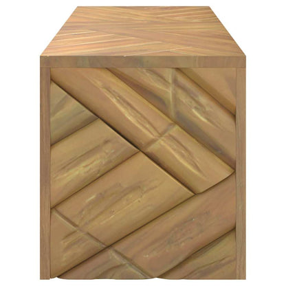 Konferenční Stolek 110X35X38 Cm Masivní Teakové Dřevo