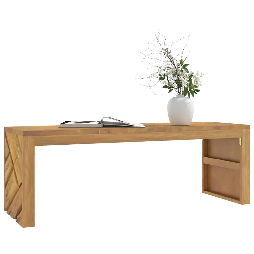 Konferenční Stolek 110X35X38 Cm Masivní Teakové Dřevo