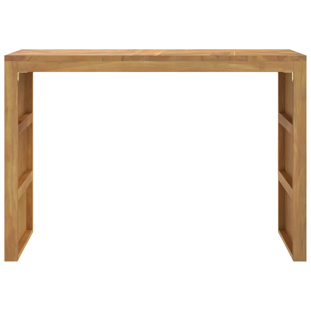 Konzolový Stolek 110 X 35 X 75 Cm Masivní Teakové Dřevo