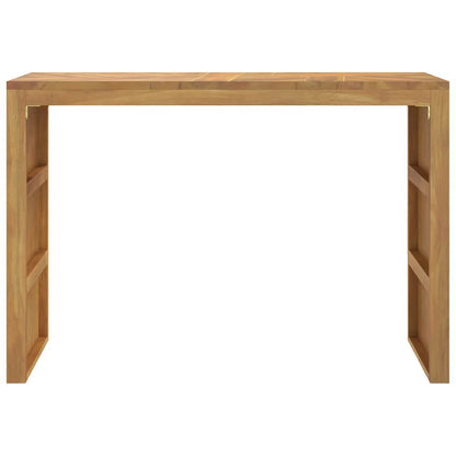 Konzolový Stolek 110 X 35 X 75 Cm Masivní Teakové Dřevo