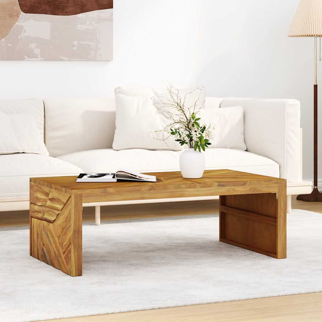 Konferenční Stolek 110X60X38 Cm Masivní Teakové Dřevo