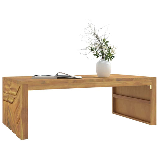 Konferenční Stolek 110X60X38 Cm Masivní Teakové Dřevo