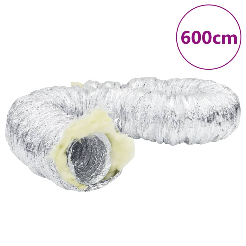 Ventilační Potrubí Izolované Hliník 6 M Ø
