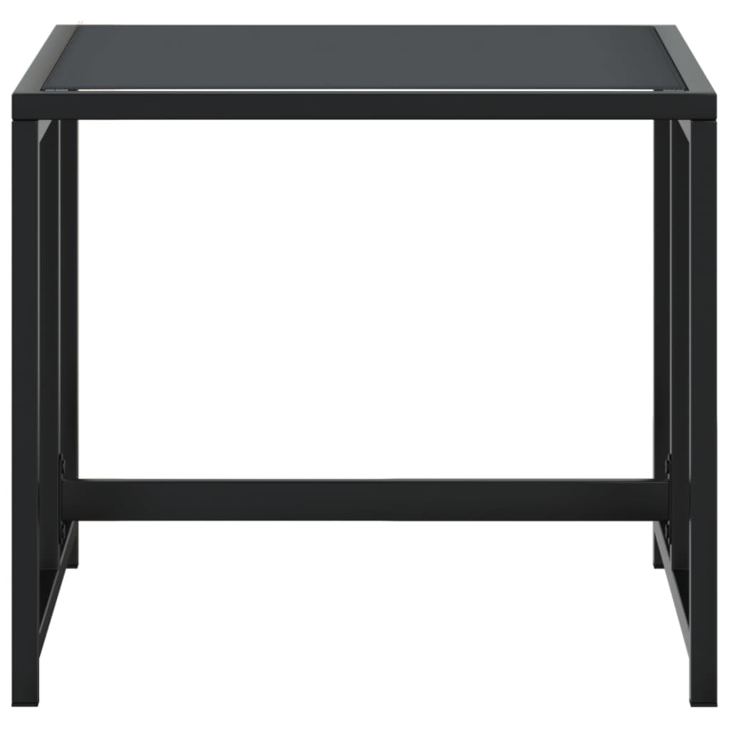 Zahradní Stoličky 4 Ks Černé Ocel A Polyratan