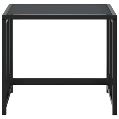 Zahradní Stoličky 4 Ks Černé Ocel A Polyratan