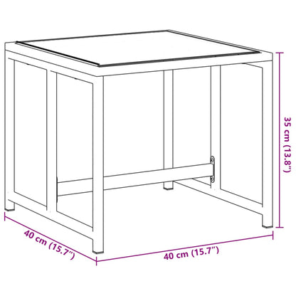 Zahradní Stoličky 4 Ks Černé Ocel A Polyratan