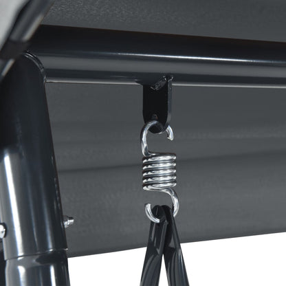 Zahradní Houpačka S Nastavitelnou Stříškou Ocel