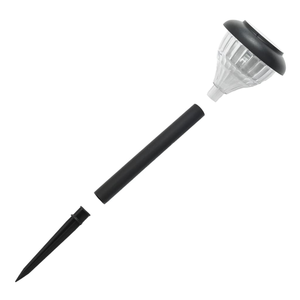 Solární Osvětlení Cesty Se Zemními Hroty 4 Ks Teplé Bílé A Rgb Teplá Bílá
