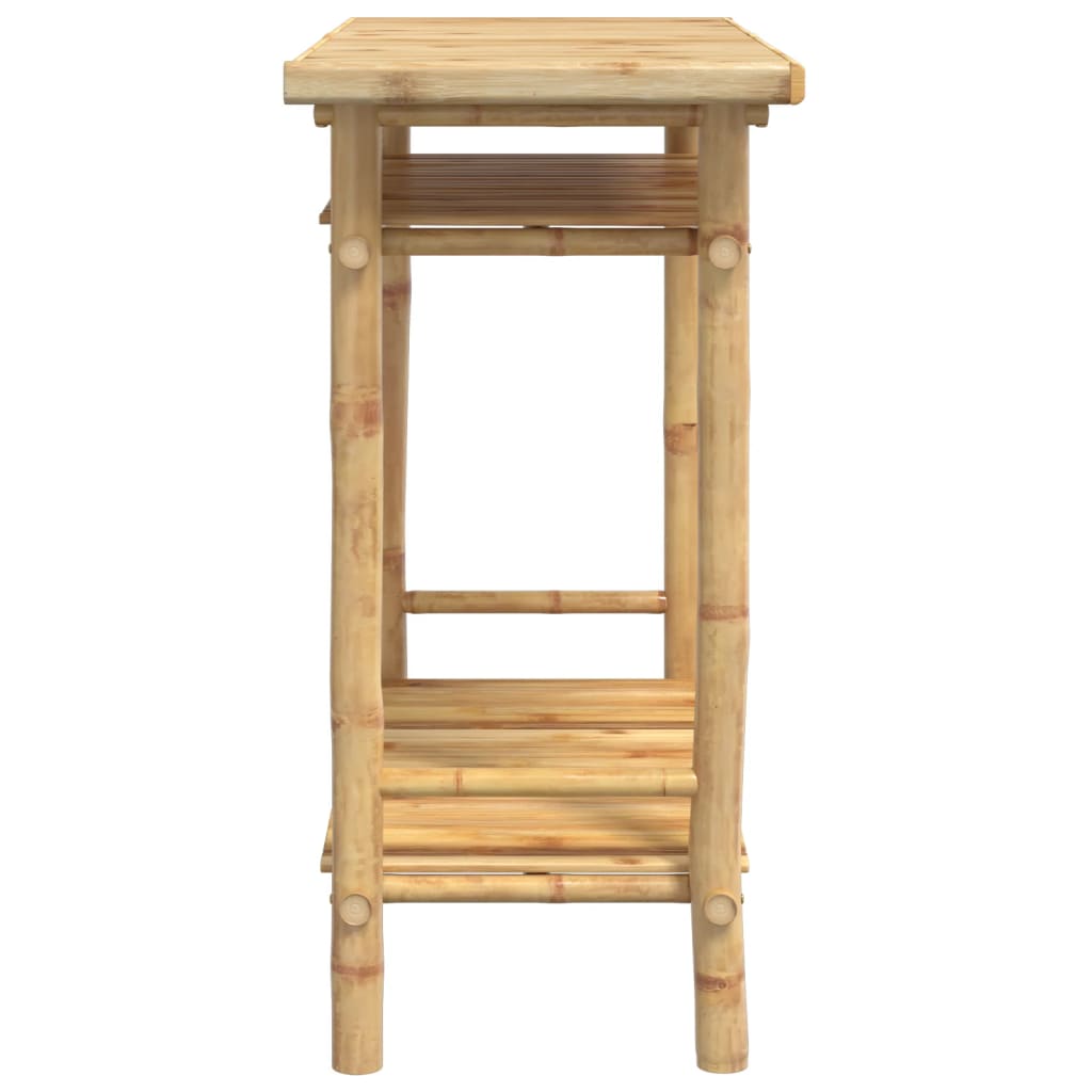 Konzolový Stolek 90 X 37 X 75 Cm Bambus