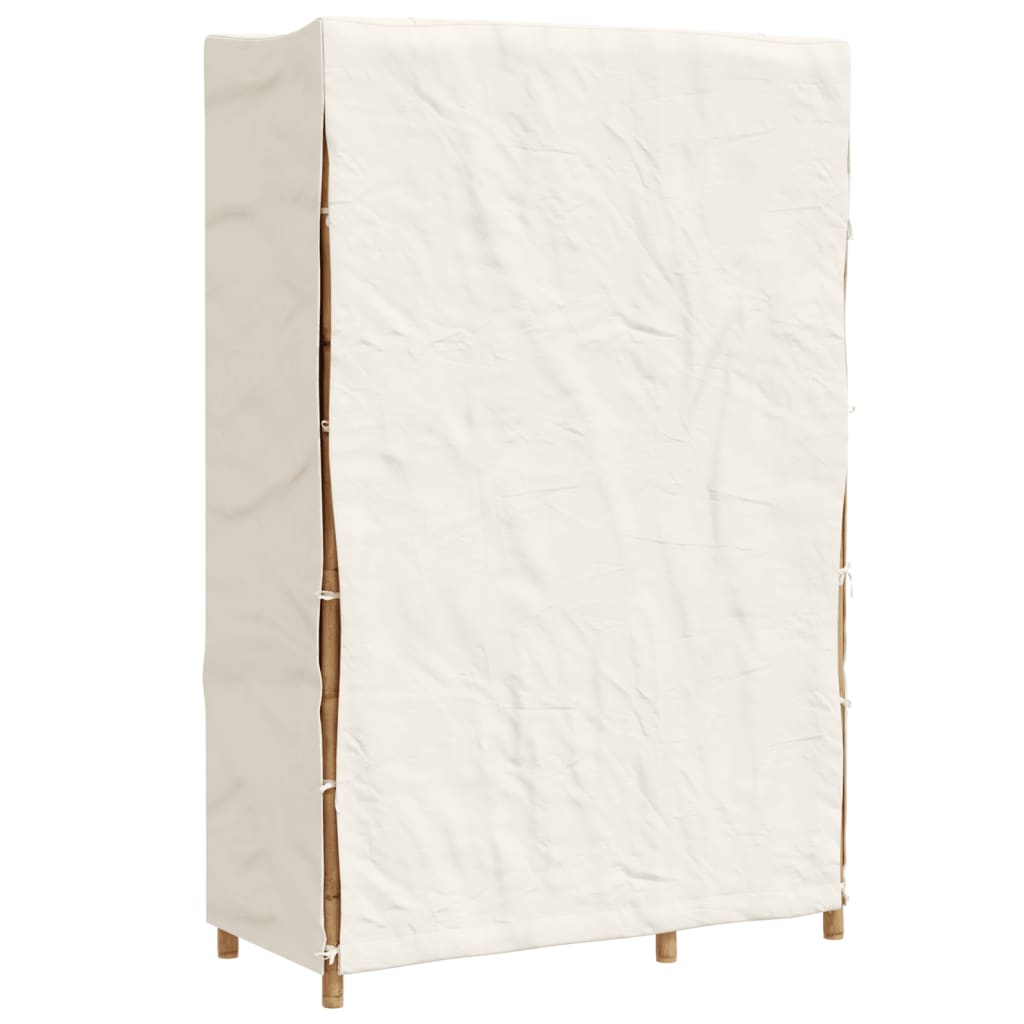 Šatní Skříň 110 X 45 X 170 Cm Bambus