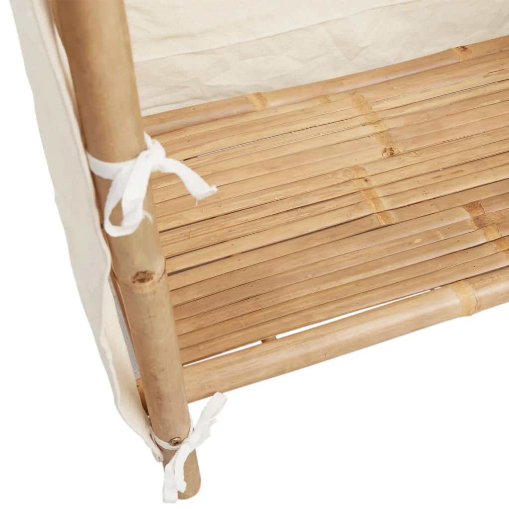 Šatní Skříň 110 X 45 X 170 Cm Bambus