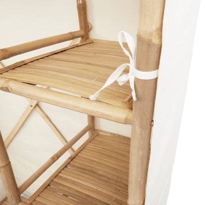 Šatní Skříň 110 X 45 X 170 Cm Bambus