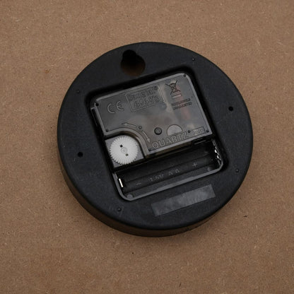 Nástěnné Hodiny Žluté A Černé Ø 30 Cm Kompozitní Dřevo