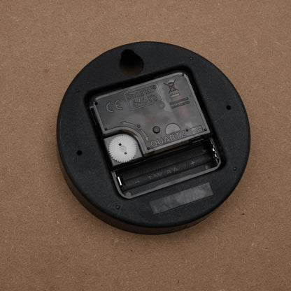 Nástěnné Hodiny Žluté A Černé Ø 50 Cm Kompozitní Dřevo