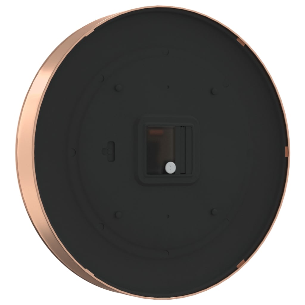 Nástěnné Hodiny Zlaté A Modré Ø 29,5 Cm Polystyren A Sklo