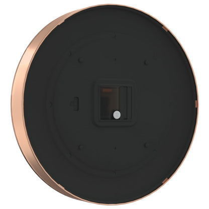 Nástěnné Hodiny Zlaté A Modré Ø 29,5 Cm Polystyren A Sklo