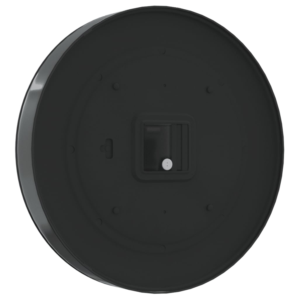 Nástěnné Hodiny Svítící Stupnice A Ukazatele Modré Ø 30 Cm Dub Sonoma