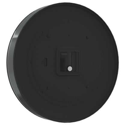 Nástěnné Hodiny Svítící Stupnice A Ukazatele Modré Ø 30 Cm Dub Sonoma