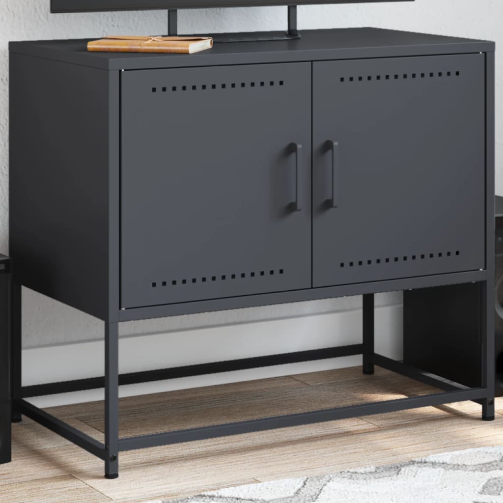 Tv Skříňka 68,5 X 39 X 60,5 Cm Ocel