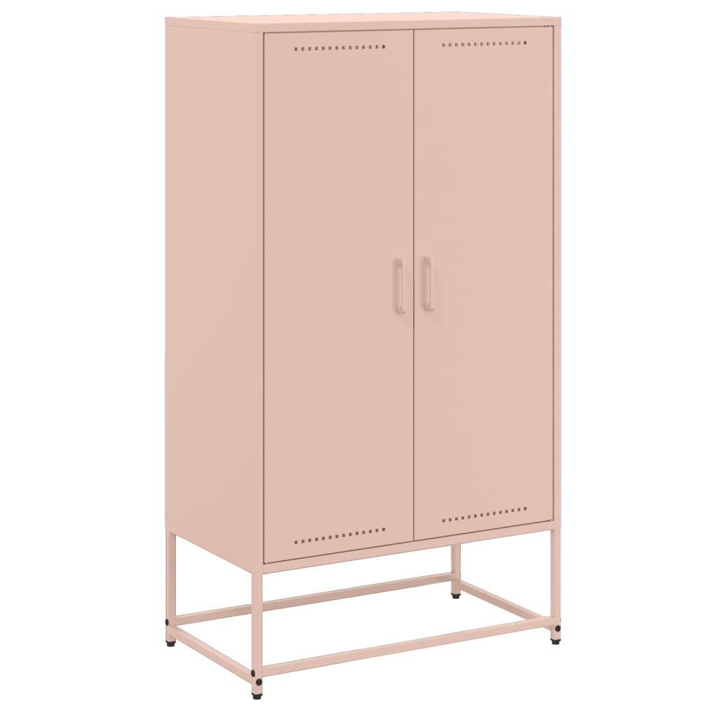 Skříň Highboard 68,5 X 38,5 X 123,5 Cm Ocel