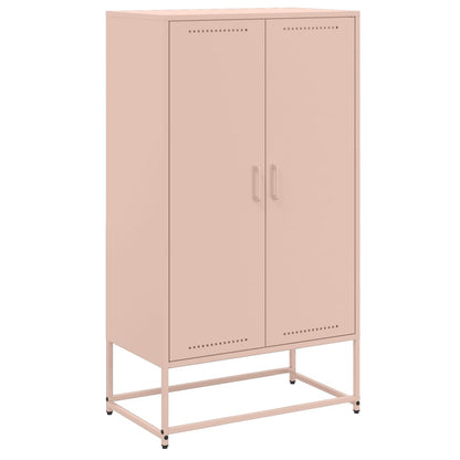 Skříň Highboard 68,5 X 38,5 X 123,5 Cm Ocel