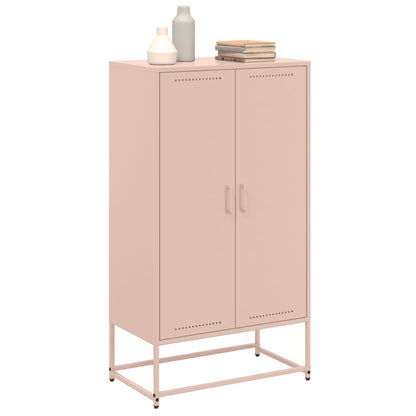 Skříň Highboard 68,5 X 38,5 X 123,5 Cm Ocel