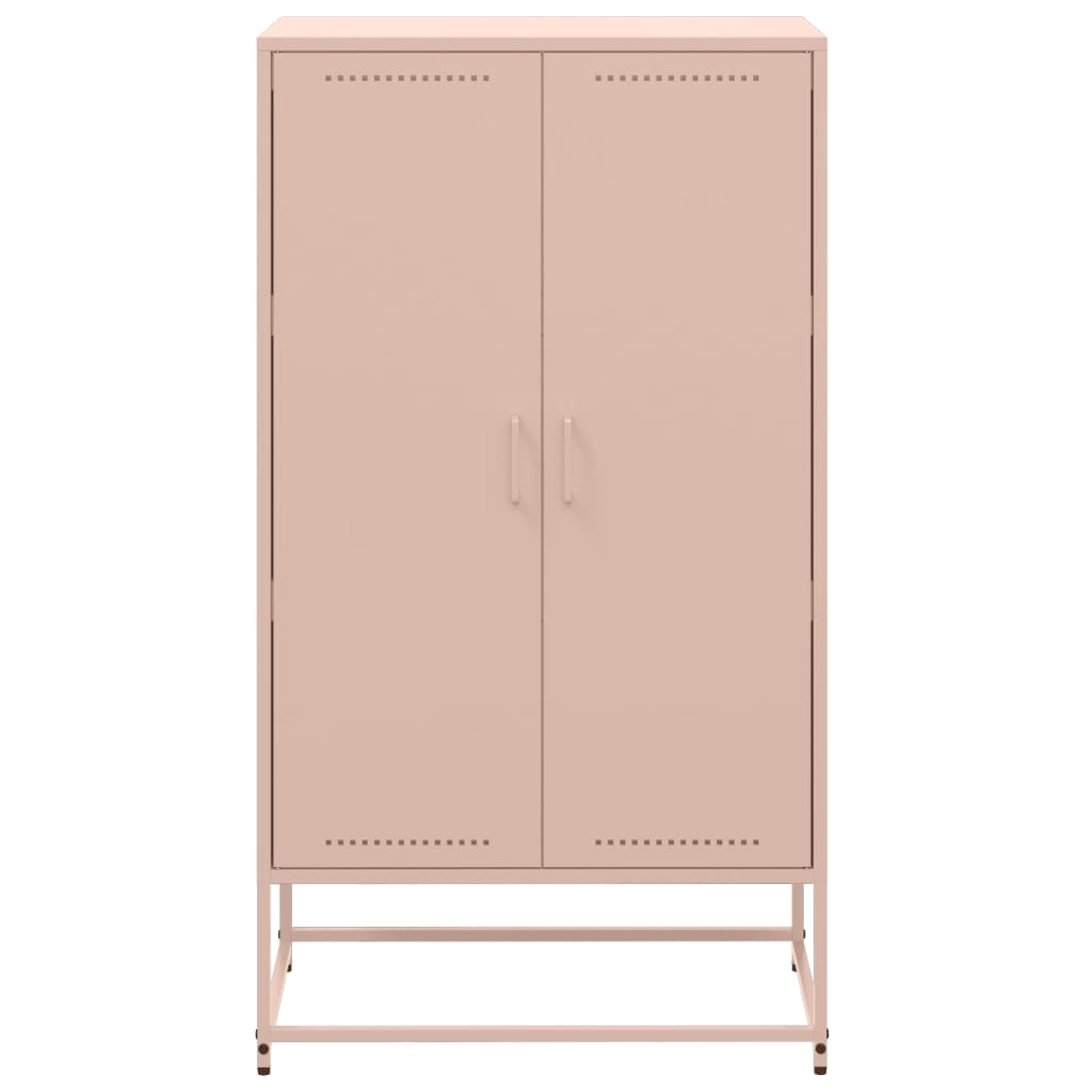 Skříň Highboard 68,5 X 38,5 X 123,5 Cm Ocel
