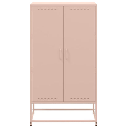 Skříň Highboard 68,5 X 38,5 X 123,5 Cm Ocel