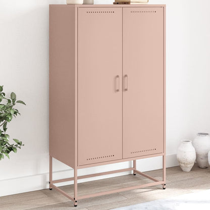 Skříň Highboard 68,5 X 38,5 X 123,5 Cm Ocel