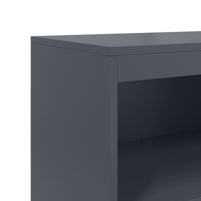 Skříň Highboard 68,5 X 38,5 X 123,5 Cm Ocel