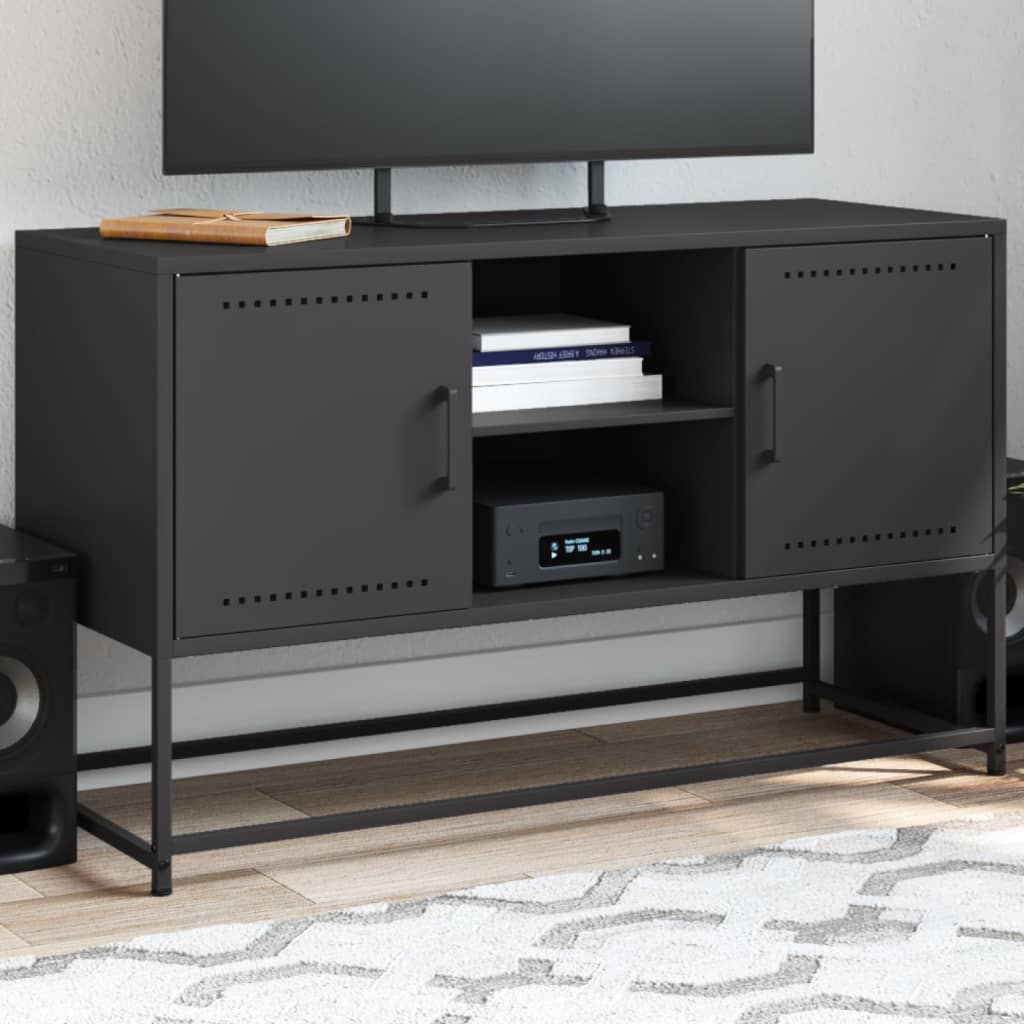 Tv Skříňka 100,5 X 39 X 60,5 Cm Ocel