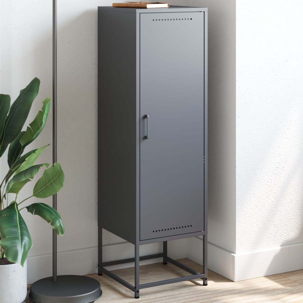 Skříň Highboard 36 X 39 X 123 Cm Ocel