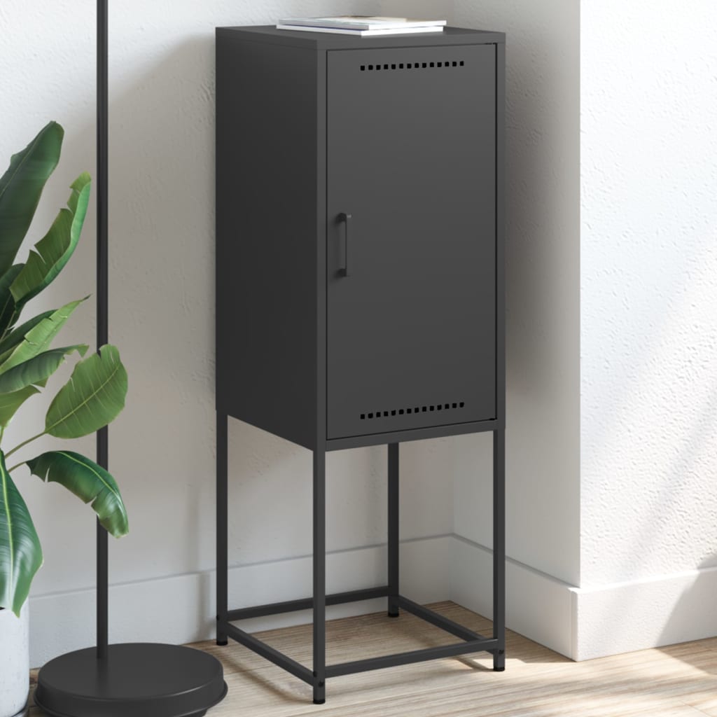 Skříň Highboard 36 X 39 X 107 Cm Ocel