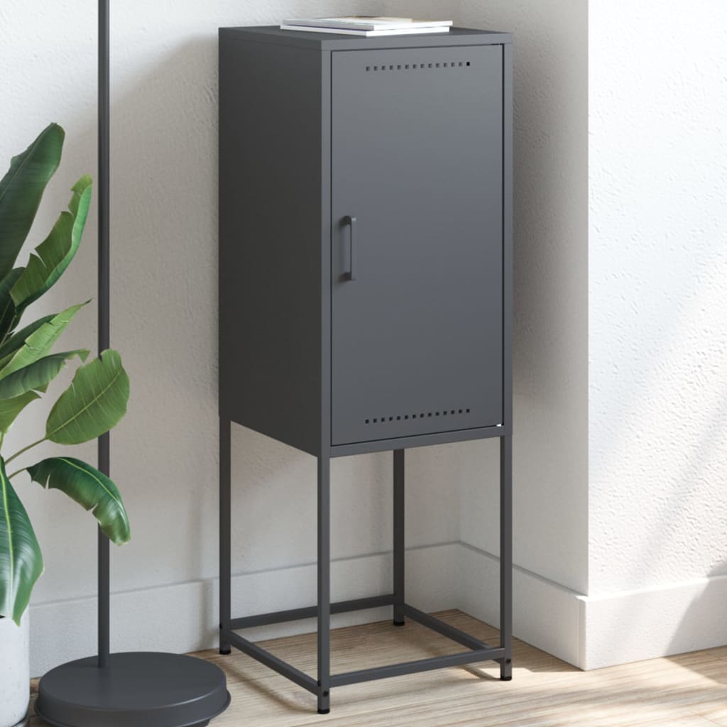 Skříň Highboard 36 X 39 X 107 Cm Ocel