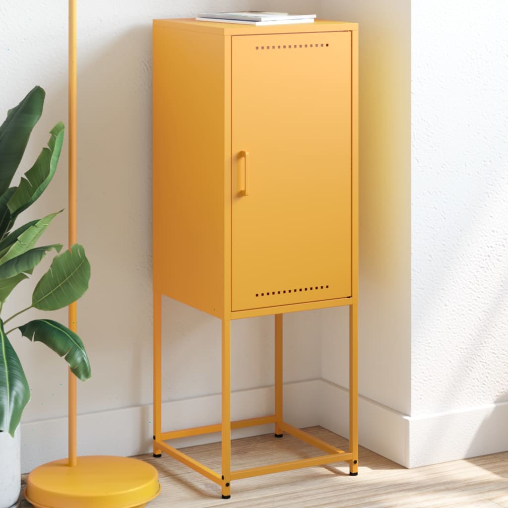 Skříň Highboard 36 X 39 X 107 Cm Ocel
