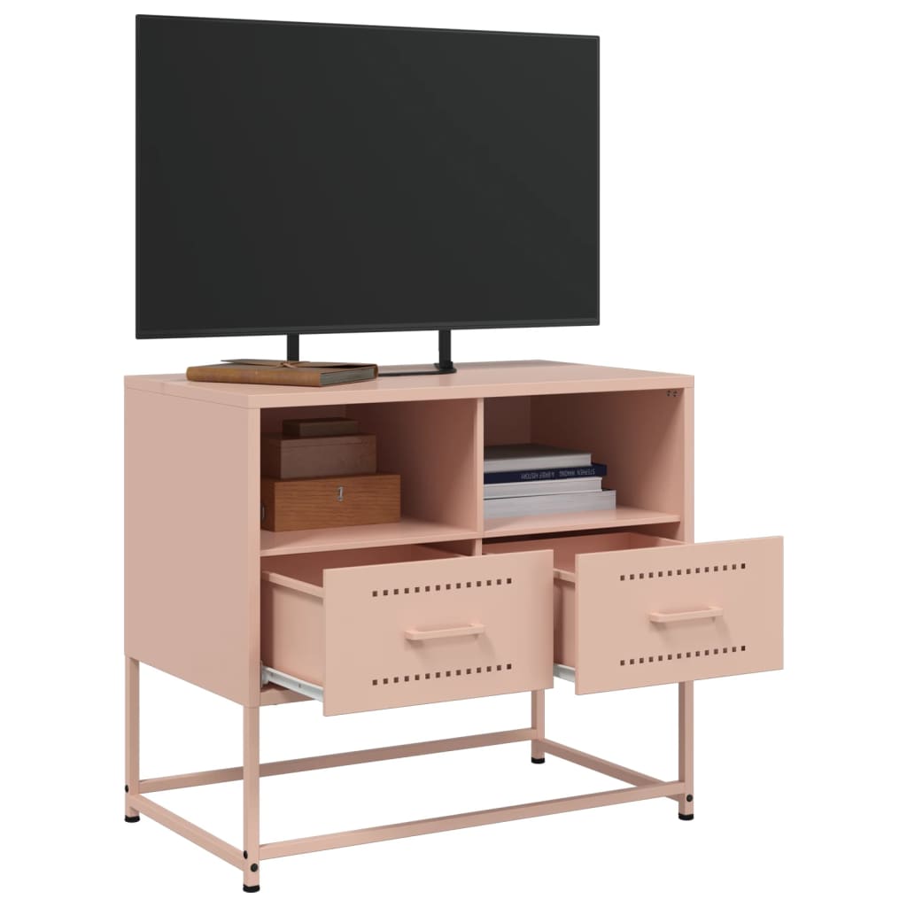 Tv Skříňka 68 X 39 X 60,5 Cm Ocel