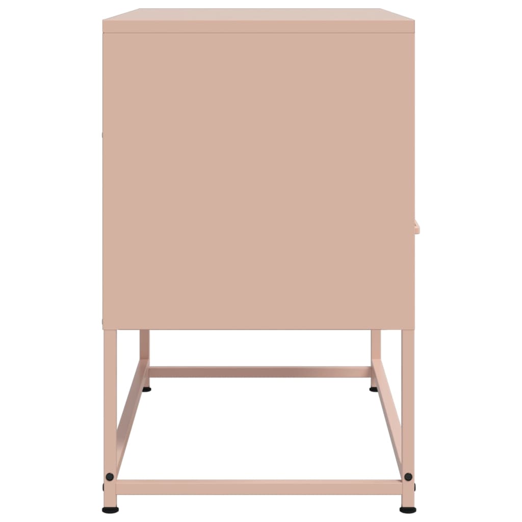 Tv Skříňka 68 X 39 X 60,5 Cm Ocel