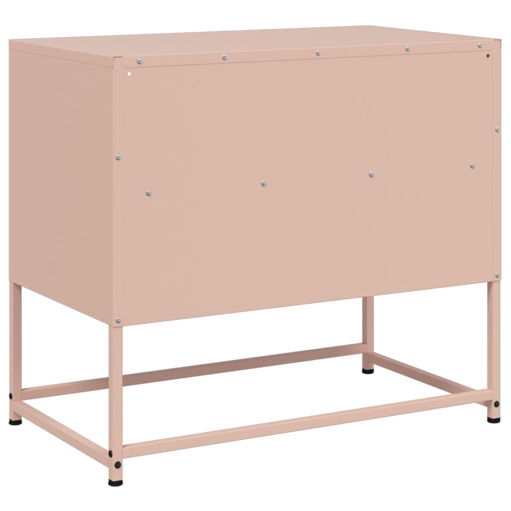 Tv Skříňka 68 X 39 X 60,5 Cm Ocel