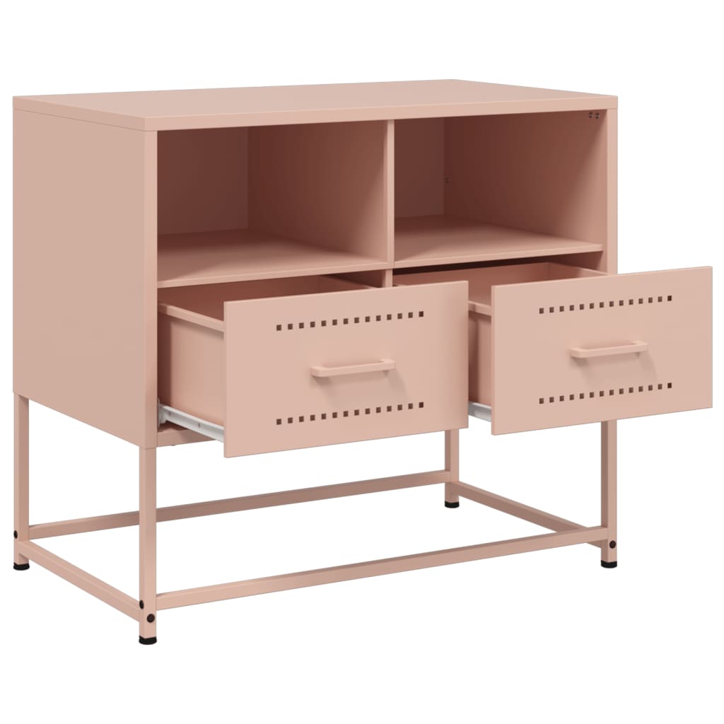 Tv Skříňka 68 X 39 X 60,5 Cm Ocel