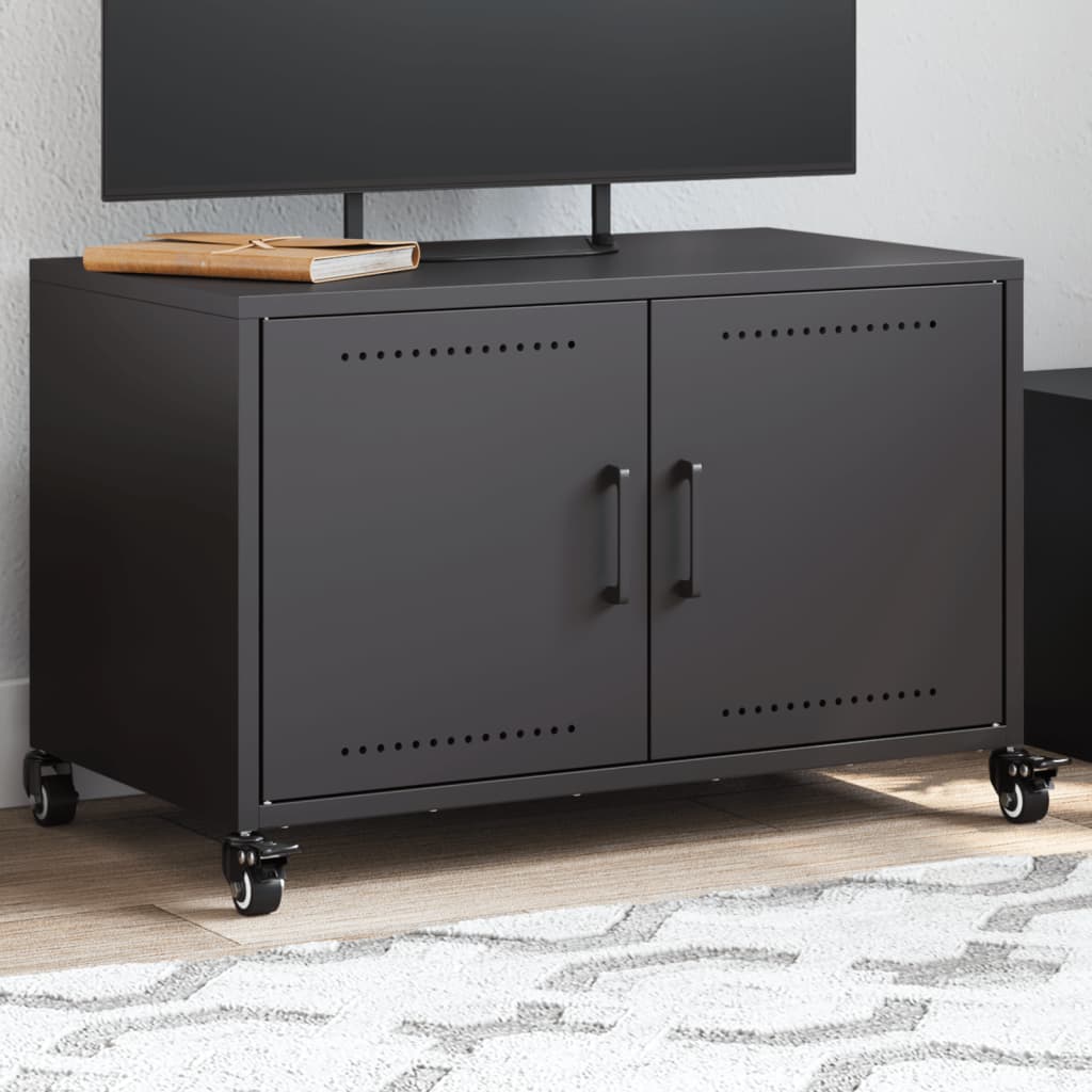 Tv Skříňka 68 X 39 X 43,5 Cm Ocel