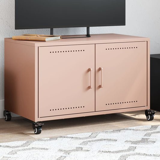 Tv Skříňka 68 X 39 X 43,5 Cm Ocel