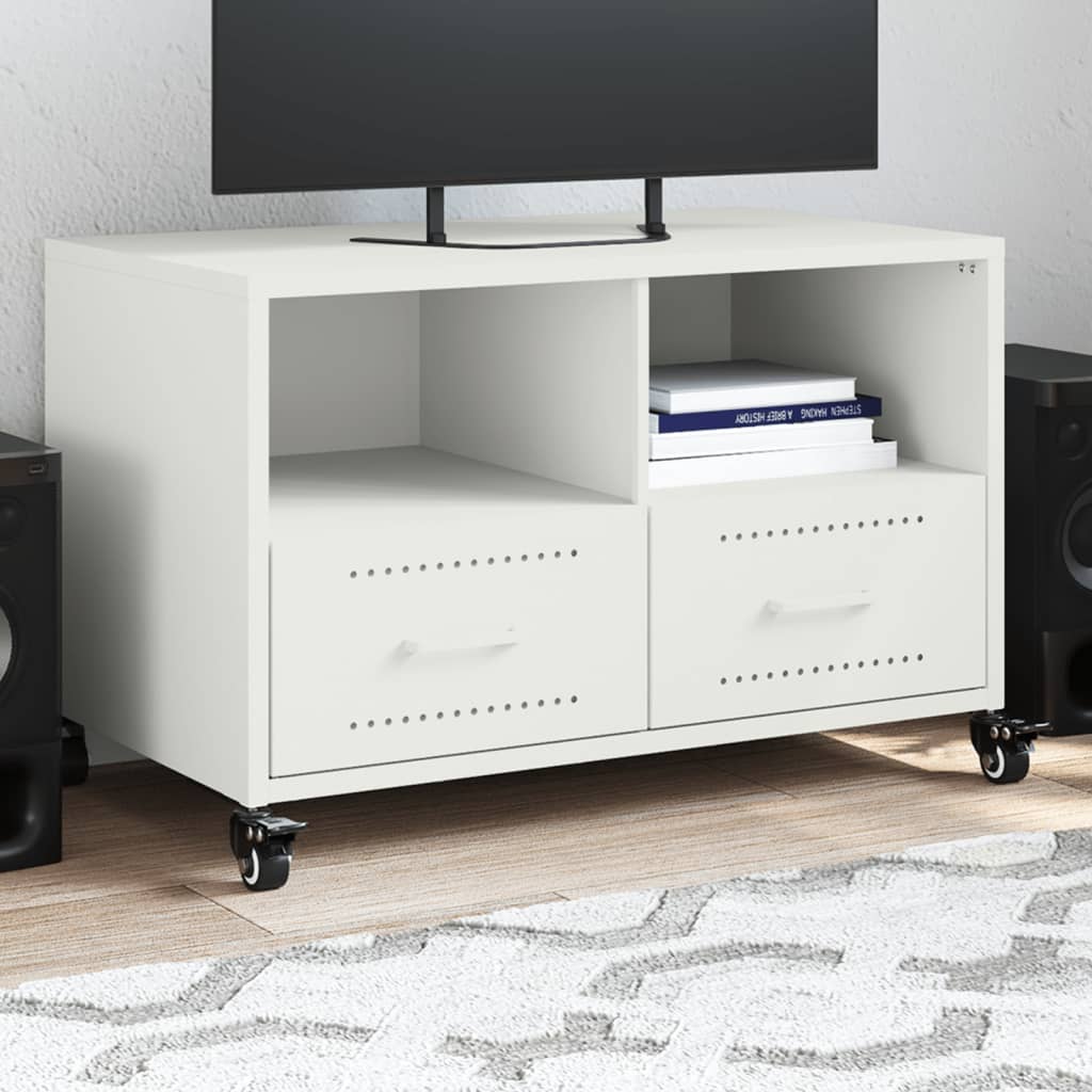 Tv Skříňka Olivově 68 X 39 X 43,5 Cm Ocel
