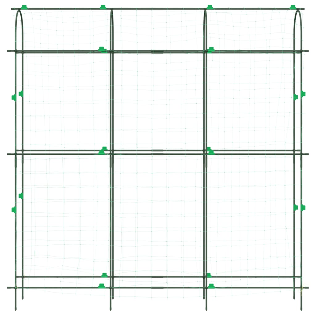 Zahradní Treláž Pro Popínavé Rostliny U Rám 181X31X182,5Cm Ocel