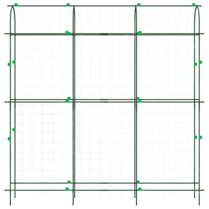 Zahradní Treláž Pro Popínavé Rostliny U Rám 181X31X182,5Cm Ocel