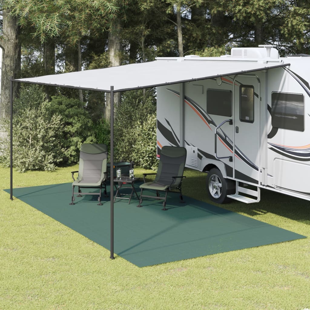 Kempingová Podložka Zelená 6 X 3 M