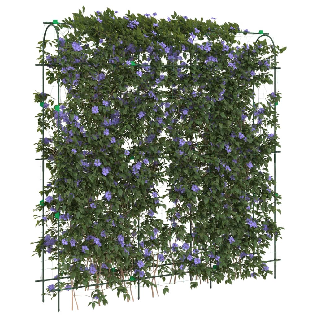 Zahradní Treláž Pro Popínavé Rostliny U Rám 181X31X182,5Cm Ocel