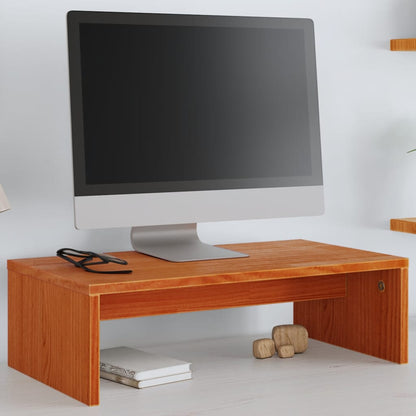 Stojan Na Monitor 50 X 27 X 15 Cm Masivní Borové Dřevo