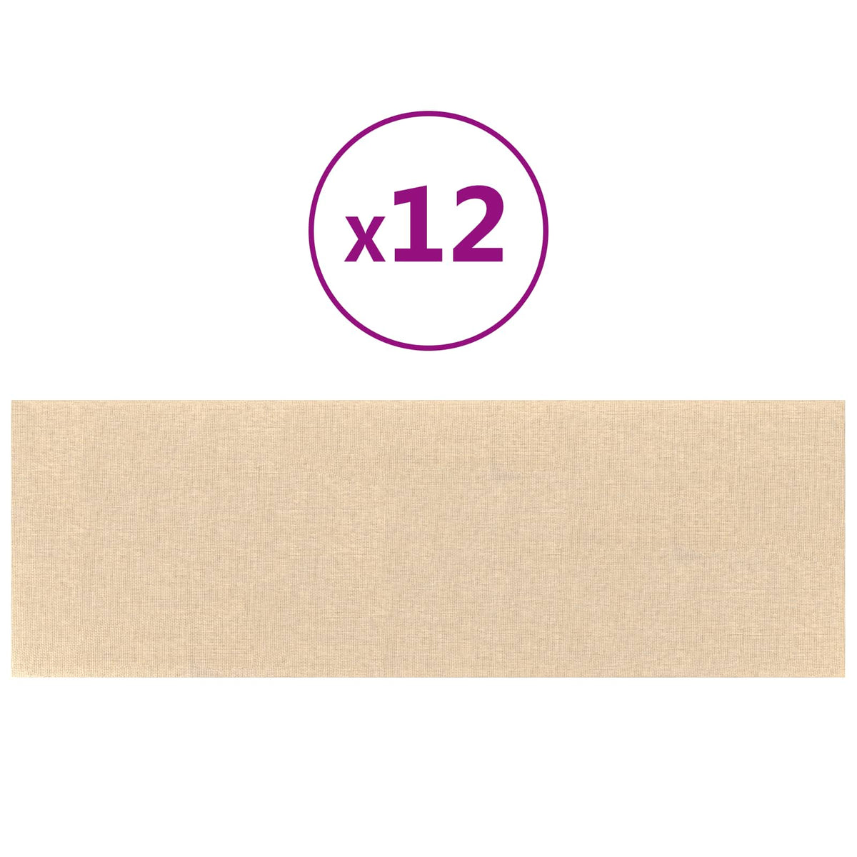 Nástěnný Čelník 12 Ks Textil