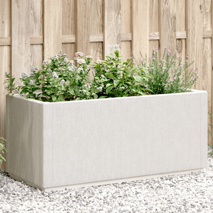 Zahradní Truhlík S Nohami Hnědý 80 X 36 X 35 Cm Pp